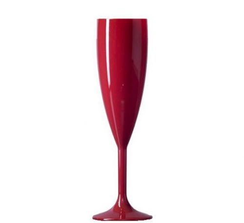 dieses 19 cl rote Plastiksektglas ist für den Druck geeignet